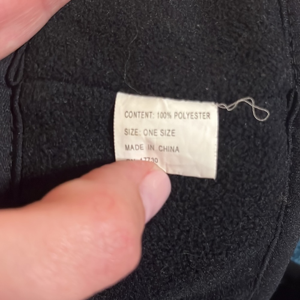 Mix & Match 3/$12 Black Fleece Ear Band - Picture 2 of 3